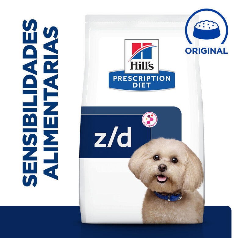 Hill's Prescription Diet Mini Adult Food Sensitivities z/d ração para cães, , large image number null